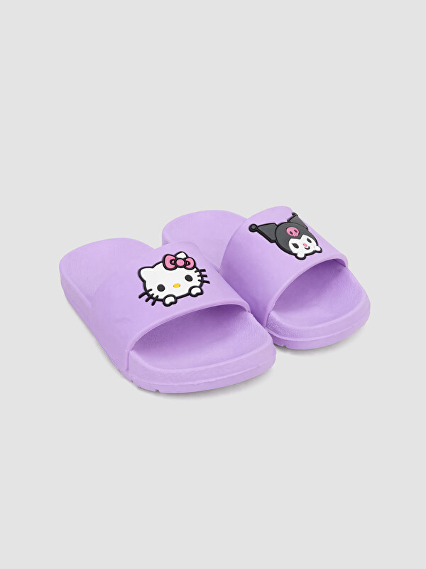 LCW STEPS شباشب أرجواني أطفال بنات