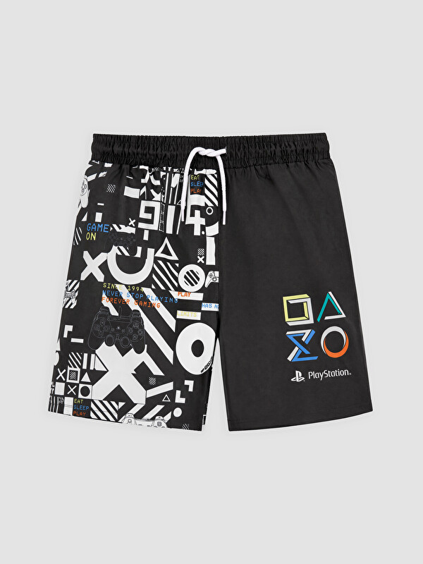 LCW Kids Shorte noti me print PlayStation për djem