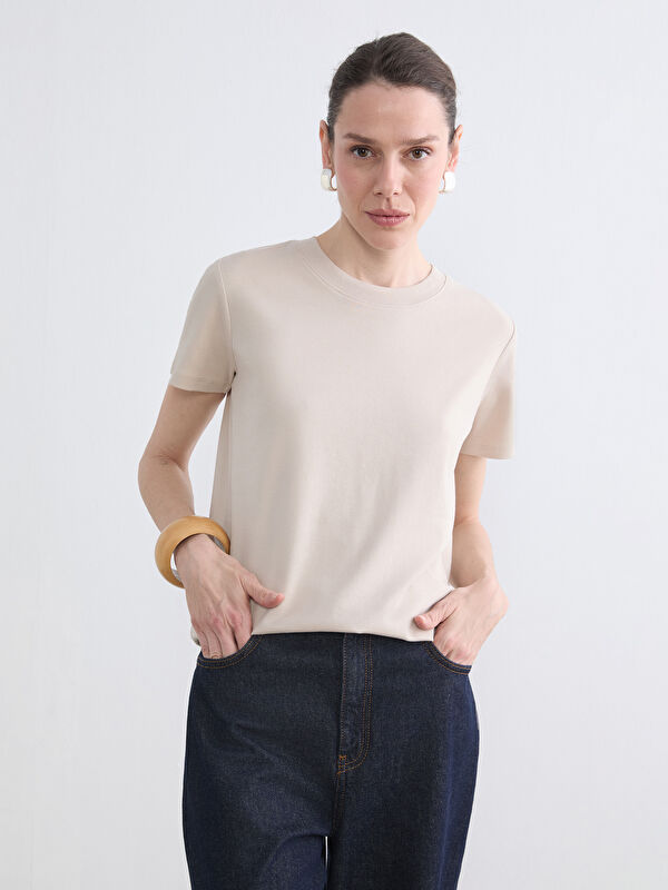 LCWAIKIKI Basic Crew Neck Women's T-Shirt