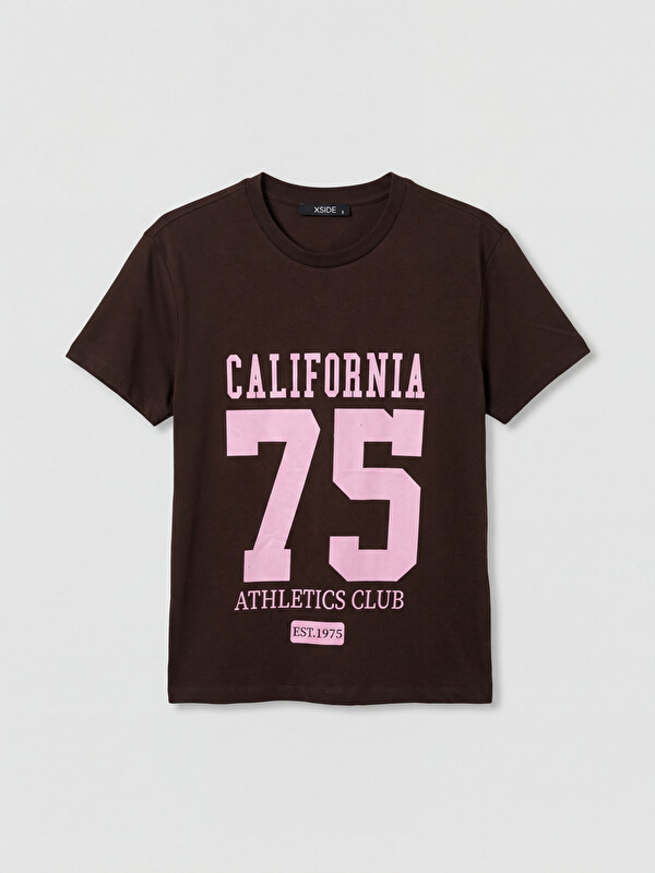 XSIDE Crew Neck California Printed Women's T-Shirt