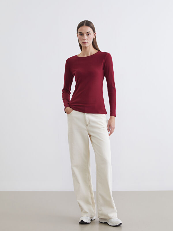 LCWAIKIKI Basic Women's crew neck bodysuit