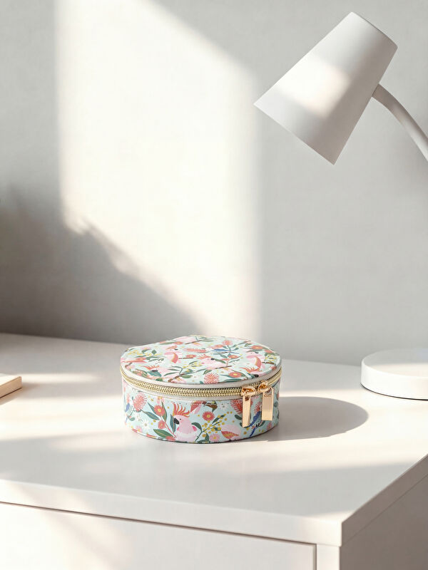 LCW HOME Floral Printed Makeup Organizer