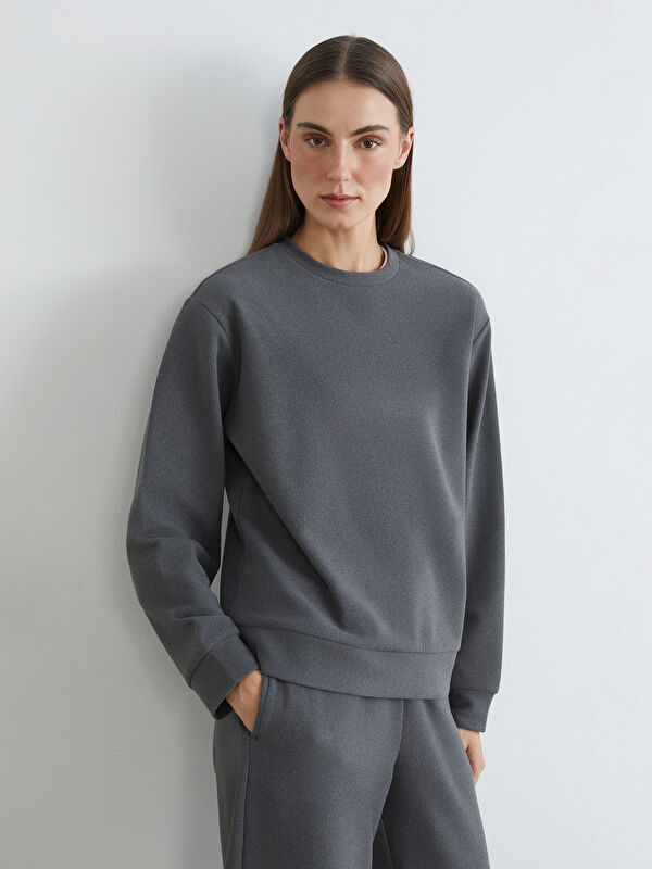 LCWAIKIKI Classic Crew Neck Women's Sweatshirt