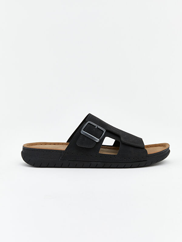 Lcw Steps Kahverengi Lcw Steps Süet Görünümlü Erkek Ev Terliği