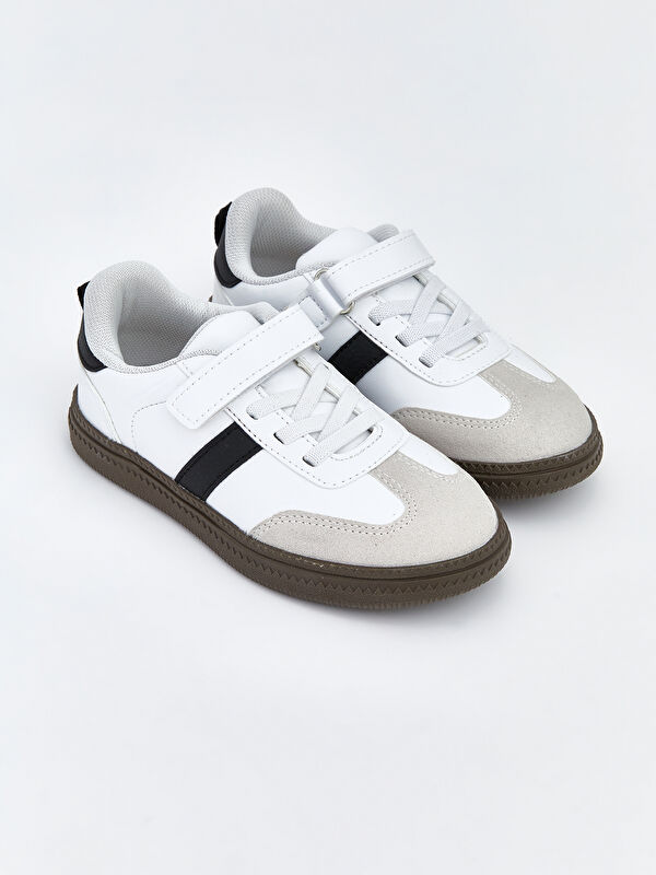 Bağcık ve Cırt Cırtlı Erkek Bebek Spor Ayakkabı - Görsel 2