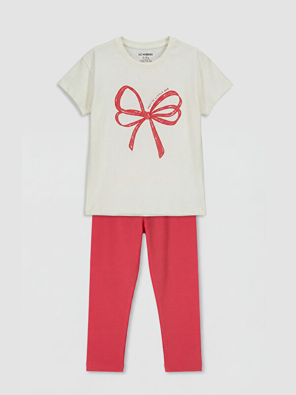 LCW Kids Printed Girls' Set