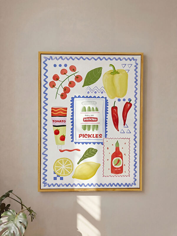 LCW HOME Baskılı Ahşap Çerçeve