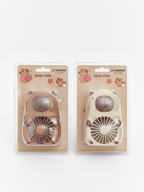 LCW JOY Animal Figured Mini Fan Rechargeable