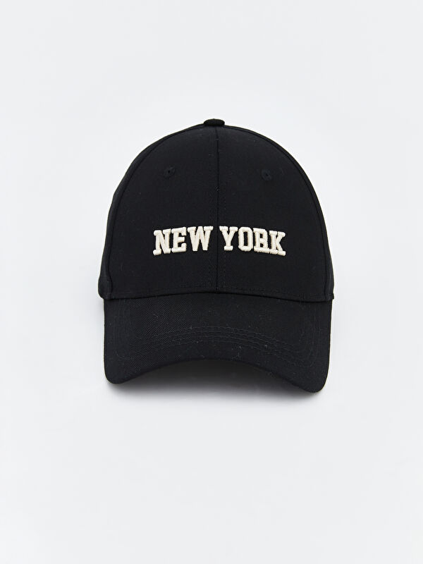 LCW ACCESSORIES New York Nakışlı Kadın Kep Şapka 