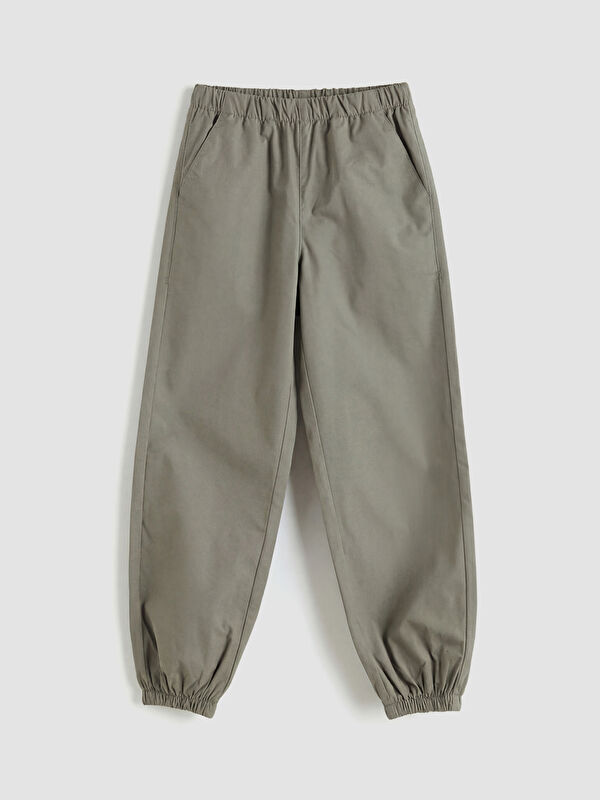 LC WAIKIKI Beli Lastikli Kız Çocuk Jogger Pantolon