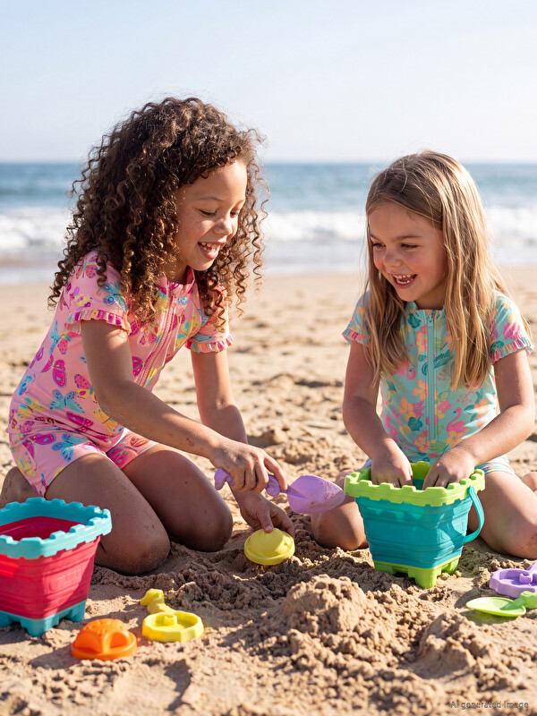 LCW JOY Sand Bucket Beach Toy Set