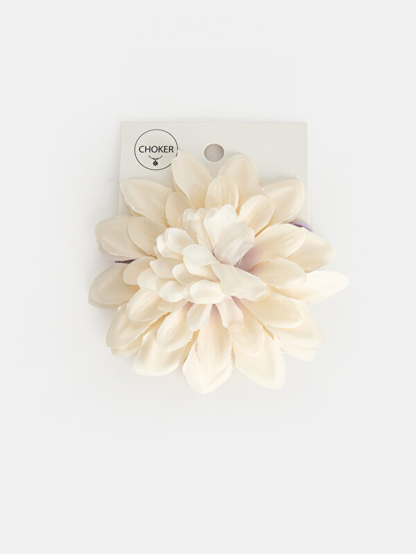 LCW JOY Layered Flower Patterned Women's Clip