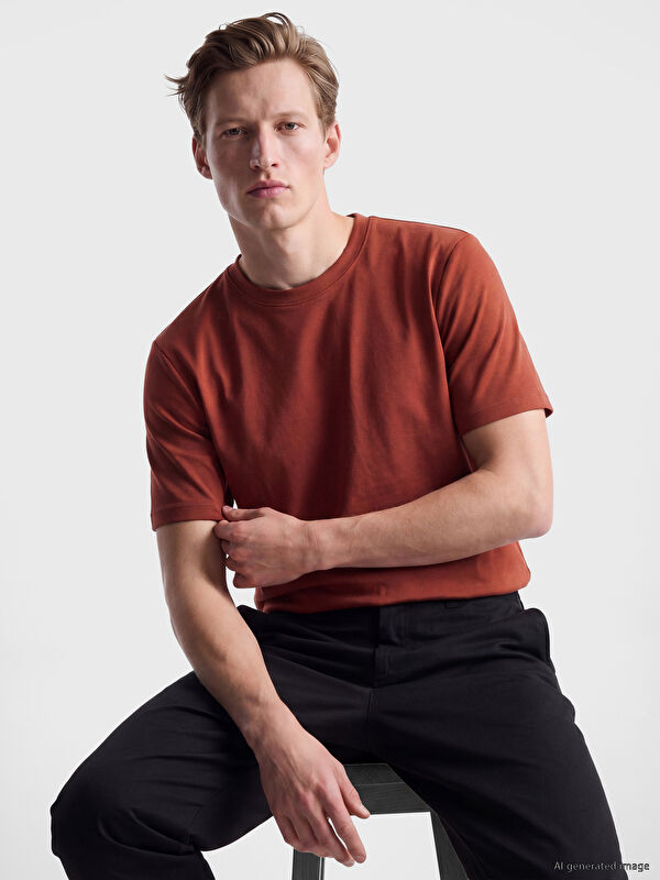 LCWAIKIKI Classic Loose Fit Basic Dry Touch Tişört