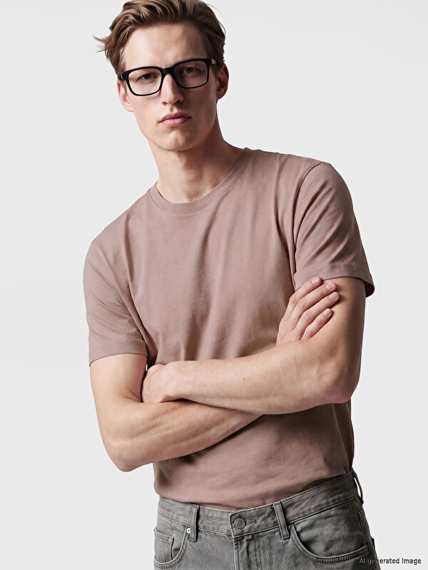 LCWAIKIKI Classic Loose Fit Basic Dry Touch T-Shirt