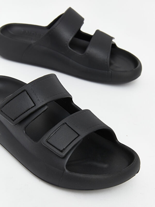 Lcw Steps Haki Lcw Steps Çift Bantlı Kadın Terlik