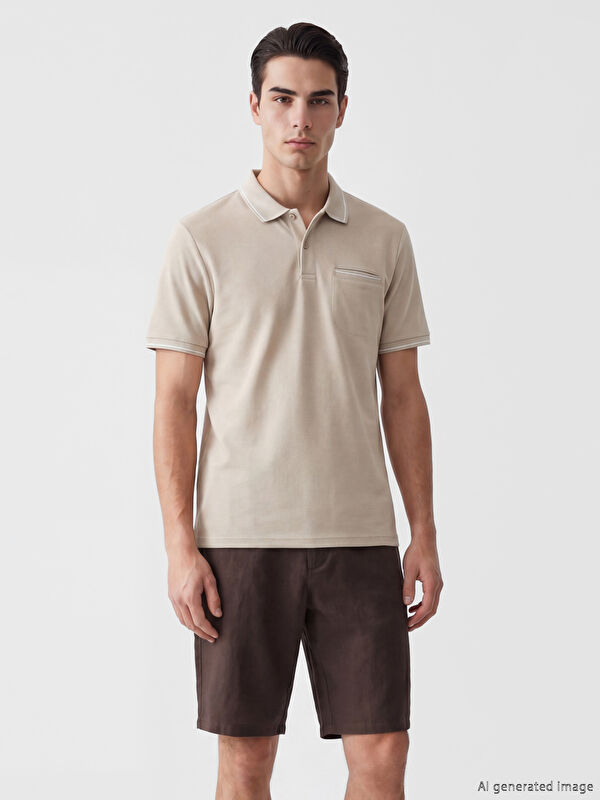 SOUTHBLUE Polo Yaka Pike Erkek Tişört