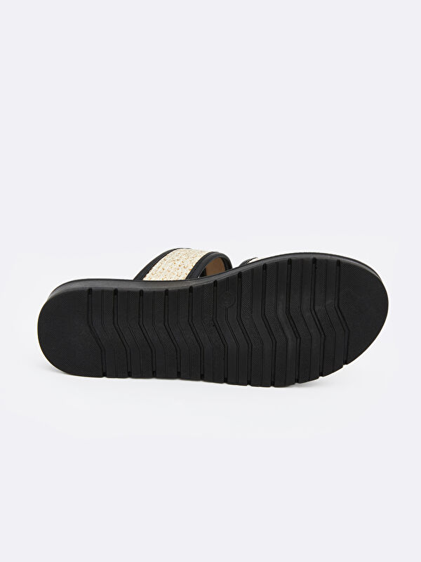 Lcw Steps Siyah Lcw Steps Çift Bantlı Kadın Terlik