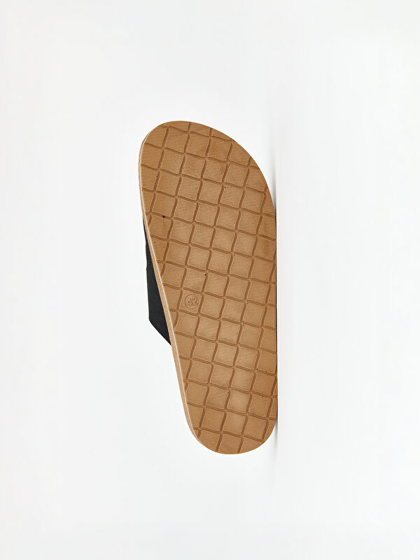 Lcw Steps Kahverengi Lcw Steps Çift Tokalı Erkek Terlik