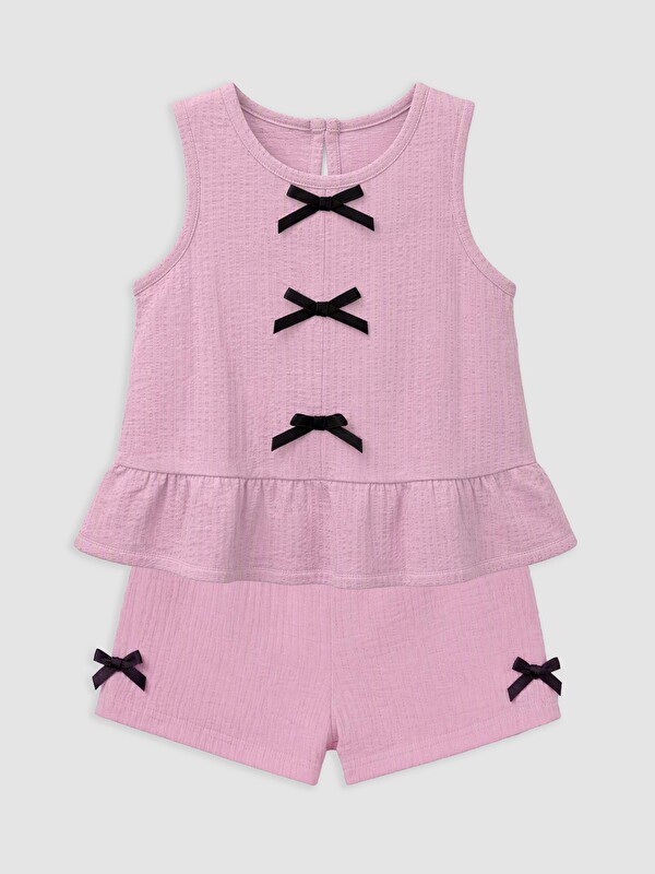 LCW baby Малышки девочки Розовый Комплект