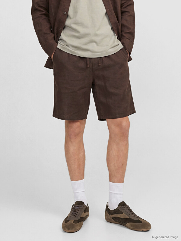 XSIDE Man Brown Shorts