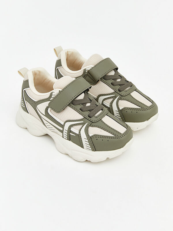 LCW STEPS Bağcık ve Cırt Cırtlı Erkek Bebek Spor Ayakkabı