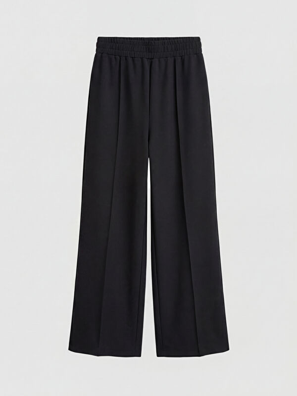 LCW Modest Stitch Detailed Wide Leg Women's Sweatpants