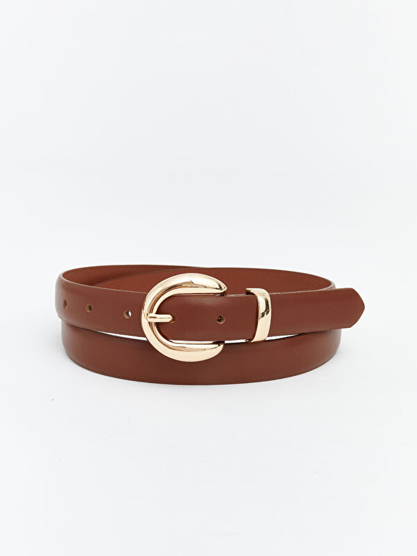 LCW ACCESSORIES Faux Leather Women's Belt