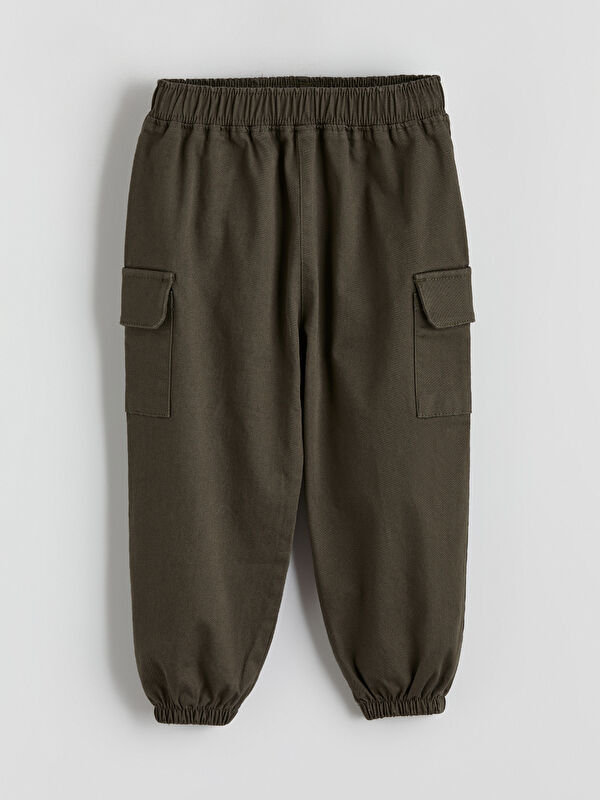LCW baby Cargo Pocket Baby Boy Gabardine Jogger Pants