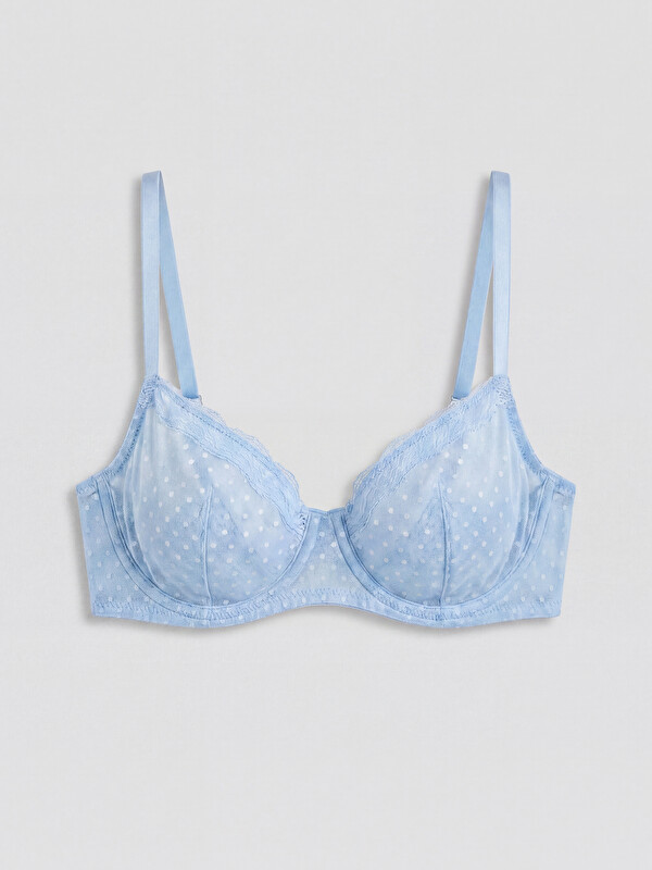 LCW DREAM Wired Non Padded Polka Dot T-Shirt Bra