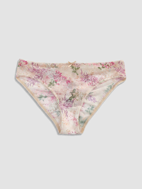LCW DREAM Çiçekli Fantezi Bikini Külot