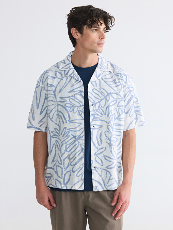 XSIDE Man Green Shirt