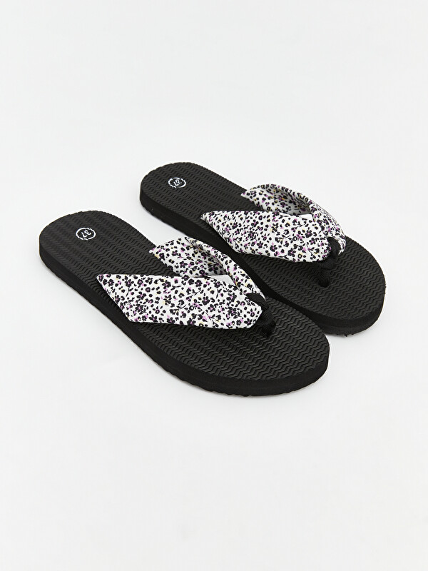 LCW STEPS Women's Printed Flip Flops