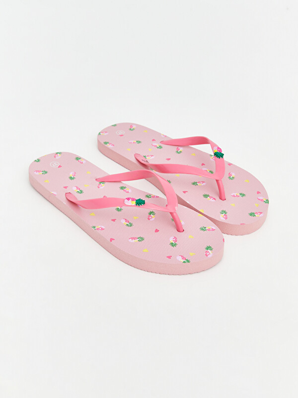 LCW STEPS Patterned Thong Women's Sandal