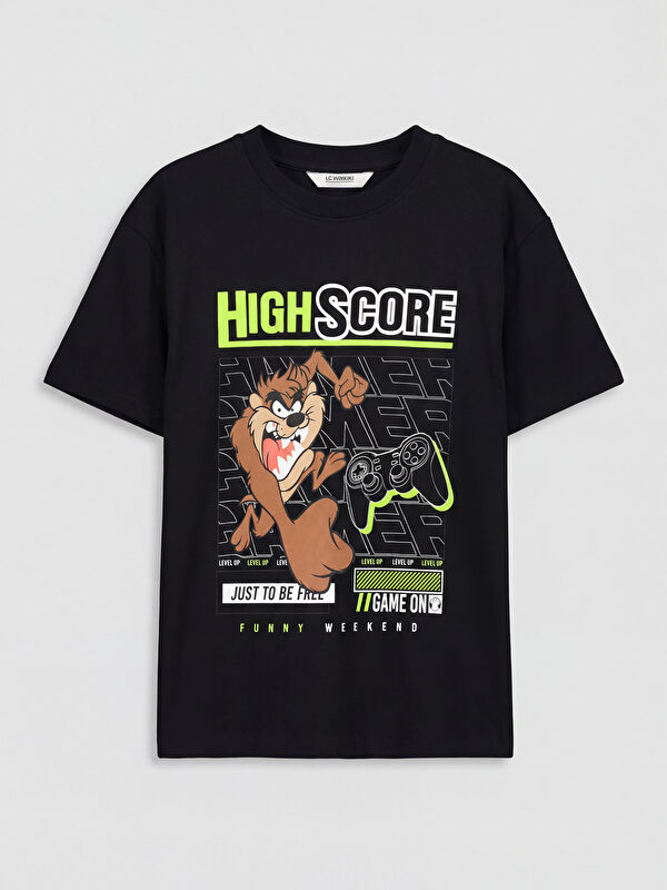 LCW Kids Tasmanian Printed Boys' T-Shirt
