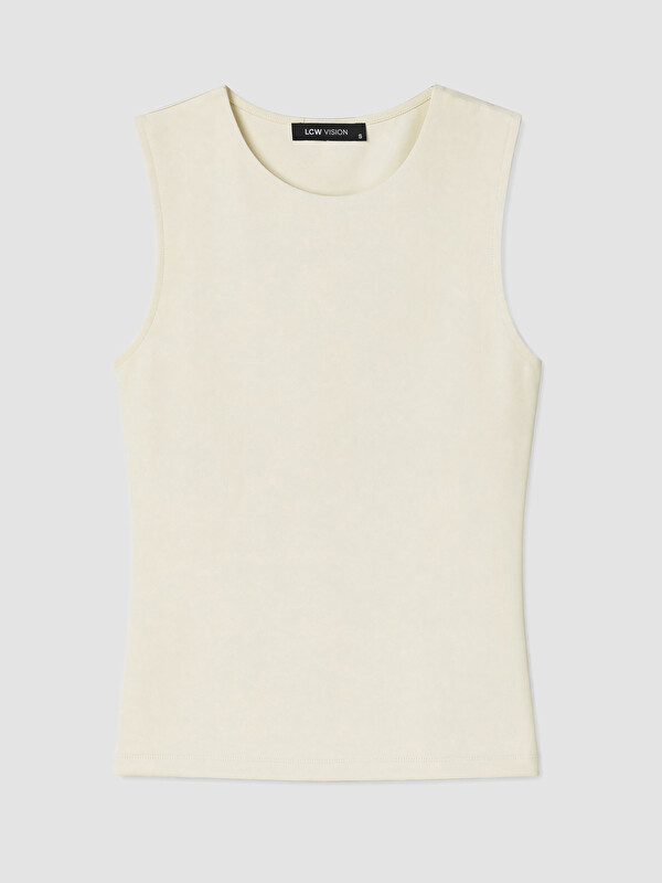 LCW Vision Crew Neck Padded Women's Tank Top