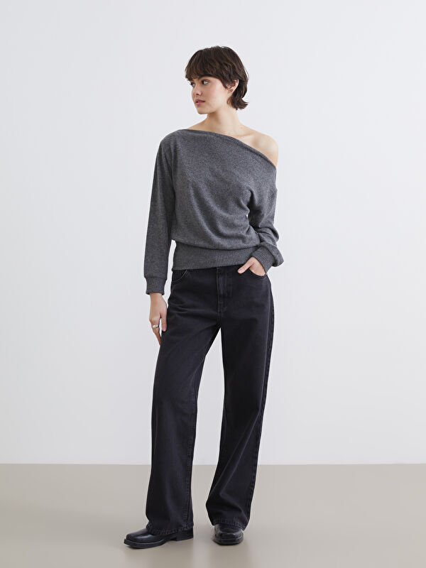 XSIDE Wideleg Kadın Jean Pantolon