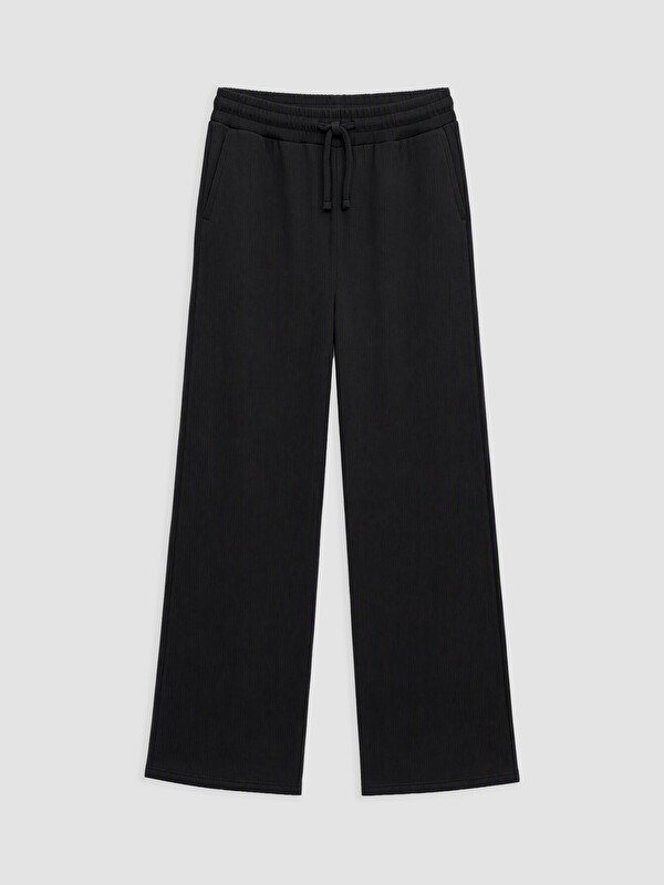 LC WAIKIKI Pantalon de survêtement Noir Femme