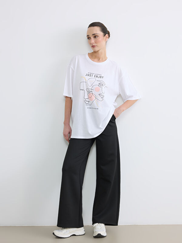 LC WAIKIKI Damen-Sweatpants mit weitem Bein