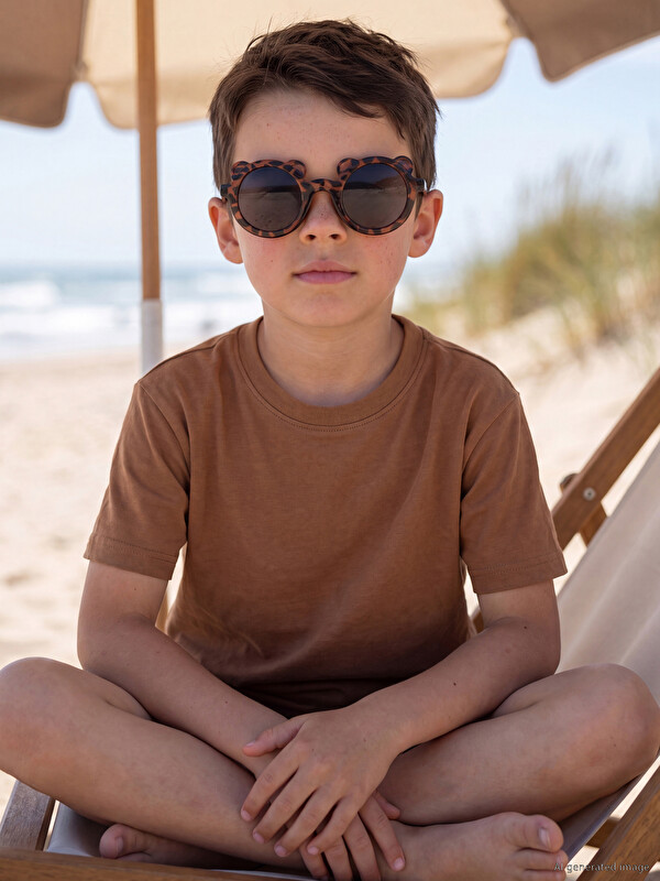 LCW JOY Leopard Patterned Boys' Sunglasses