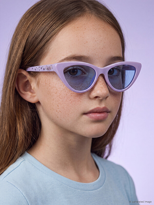 LCW JOY Stitch Printed Girls' Sunglasses