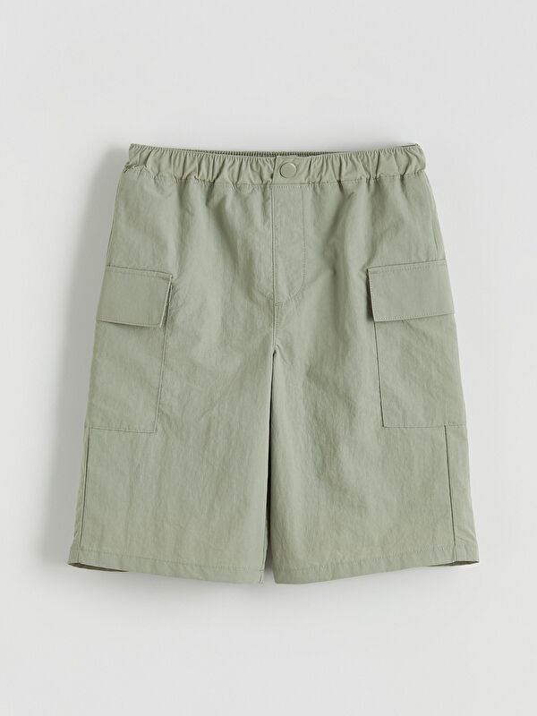 LC WAIKIKI Elastic Waist Boys' Cargo Shorts