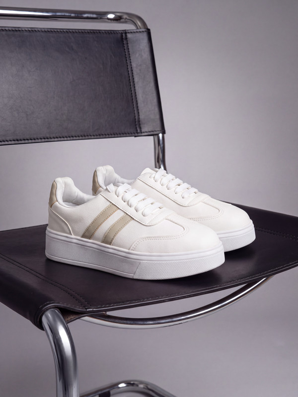 LCW STEPS Thick Soled Stripe Detail Women's Sneakers
