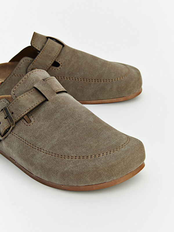 Lcw Steps Antrasit Lcw Steps Süet Görünümlü Kadın Ev Terliği