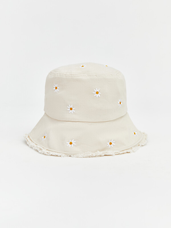 LCW ACCESSORIES Çiçekli Kadın Bucket Şapka