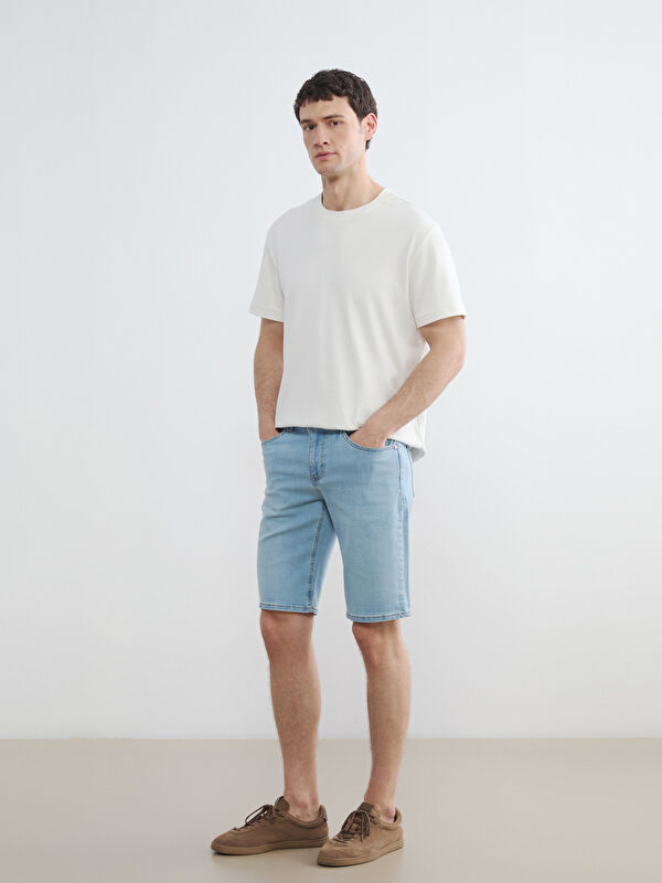 LCW Jeans Standart Kalıp Erkek Jean Şort