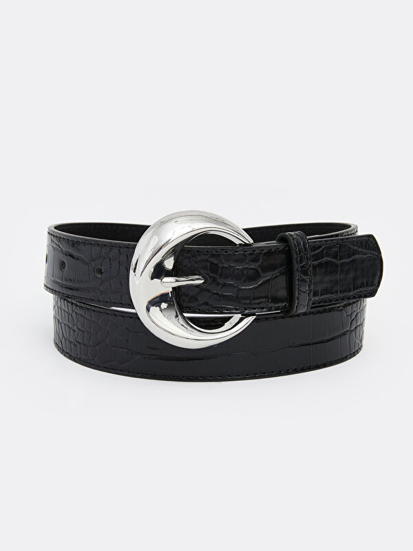 LCW ACCESSORIES Faux Leather Women's Belt