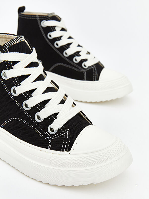 Bağcıklı Bilek Boy Kız Çocuk Spor Ayakkabı - Görsel 4