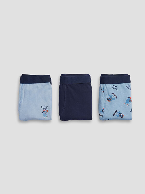 LCW Kids Erkek Çocuk Boxer 3'lü Paket