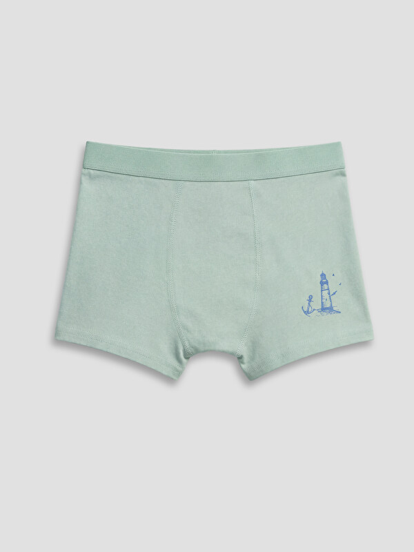 LCW Kids Erkek Çocuk Baskılı Boxer