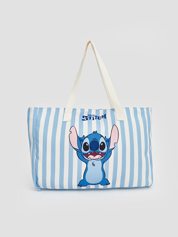 LCW ACCESSORIES Stitch Nakışlı Kız Çocuk Omuz Çantası